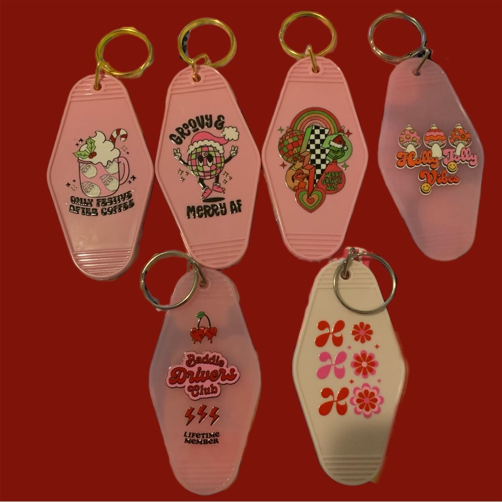 Motel Keychains